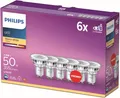 Produktbild: Philips LED Classic GU10 Lampen 6-er Pack (50 W), Reflektor LED Spots, Lampe