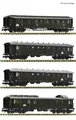 Produktbild: Fleischmann 6260006 N 4er Set Schnellzugwagen der DRG