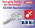 Produktbild: Nachschlüssel,Abus EC550, Nachbestellung nach Code SM..... ohne Codegravur