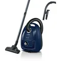 Produktbild: Bosch Staubsauger Serie 4, BGD38BU2, blau, mit Beutel und Kabel, 600 Watt