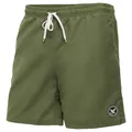 Produktbild: Ladeheid Badehose Herren, Bequeme Lange Badeshorts mit Breitem Gummibund, Kordelzug und Taschen, Schwimmhose Boardshorts – LA40-129 (Dunkelgrün, 5XL)