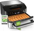 Produktbild: GOURMETmaxx Heißluftfritteuse mit XXL-Garfläche 7 L - 10 Programme & Touchscreen