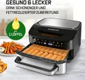 Produktbild: GOURMETmaxx AirGenius Heißluftfritteuse 7L Airfryer 10 Programme XXL