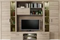 Produktbild: trendteam Wohnen Wohnwand Mondeo Eiche Sägerau hell 291 x 197 x 41 cm