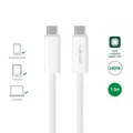 Produktbild: 4smarts USB-C Kabel PremiumCord 240W 1.5m weiß