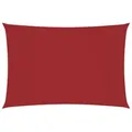 Produktbild: vidaXL Sonnensegel Sonnensegel Oxford-Gewebe Rechteckig 3x6 m Rot, (1-tlg) rot 600 cm x 300 cm