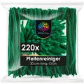 Produktbild: OfficeTree 220 x Pfeifenreiniger Grün - 30 cm - zum basteln Pfeiffenputzerdraht