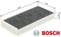 Produktbild: BOSCH 1987435582 Filter für Innenraumluft Innenraumfilter Filter