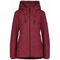 Produktbild: Alife & Kickin Winterjacke Damen LilouAK B Winterjacke, Jacke Warm gefütterte Jacke mit flauschigen Teddyfell Innenfutter rot XS