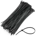 Produktbild: WKK Kabelbinder schwarz, 300x4,8mm, 100 Stück, 30048