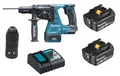 Produktbild: Makita DHR243Z Akku-Kombihammer 18V DHR243 Bohrhammer + 2x Akku 6Ah + Ladegerät
