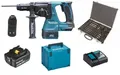 Produktbild: Makita DHR243Z Akku-Kombihammer 18V +1x Akku 6Ah, Lad.,+ 17-teil.Bohrermeißelset