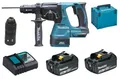 Produktbild: Makita DHR243Z Akku-Kombihammer 18V DHR243 im Koffer + 2x Akku 3Ah + Ladegerät