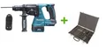 Produktbild: Makita DHR243Z Akku-Kombihammer 18V Wechselfutter + Meisselbohrerkoffer 17-teil.