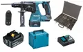 Produktbild: Makita DHR243Z Akku-Kombihammer 18V +1x Akku 5Ah, Lad.,+ 17-teil.Bohrermeißelset