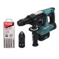 Produktbild: Makita DHR 243 Z Akku Bohrhammer 18 V 2,0 J SDS plus Brushless + Bohrer Set