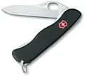 Produktbild: Victorinox - Schweizer Messer Sentinel Schwarz One Hand Clip 4 Funktionen -