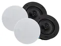 Produktbild: McGrey ACS-660 WH High-End Gewebe Einbaulautsprecher 2X Set - 2-Wege HiFi Decken-Einbaubox - Ideal zur Festinstallation - 60/240 Watt (RMS/Peak) - 6,5