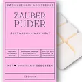 Produktbild: Interluxe Duftmelt Wachsmelt Zauberpuder rosa angenehm duftend Waxmelt 100% pflanzlich Duftwachswürfel für Duftlampe Wachs mit Duftöl Indoor Melts Duftwachs für Aromalampe
