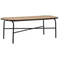 Produktbild: Gartentisch Holmbeck ca. 200x90x75cm Schwarz/Akazie