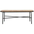 Produktbild: ebuy24 Holmbeck Gartentisch 90x200cm Natur