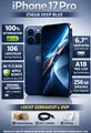 Produktbild: 📱 Apple iPhone 17 Pro 256GB Deep Blue MG8J4ZD/A Smartphone Handy Mobile ✅ OVP