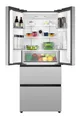 Produktbild: PKM French Door FD403ENFDIX, 176.50 cm hoch, 70.30 cm breit, NoFrost, Tür-Offen-Alarm, Display und Touch Control