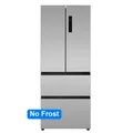 Produktbild: PKM French Door Kühlschrank Gefrierkombi NoFrost 403L Inox Touch Control LED