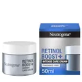Produktbild: Neutrogena Retinol Boost+ Intense Care Cream (1 x 50 ml), Gesichtscreme mit Retinol und Hyaluronsäure, versorgt die Haut intensiv mit Feuchtigkeit und beugt sichtbaren Zeichen der Hautalterung vor