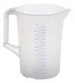 Produktbild: hünersdorff Messbecher, Polypropylen, Messkanne geschlossener Griff 3000 ml