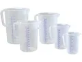 Produktbild: HÜNERSDORFF 938000 Messkanne  3000 ml Polypropylen transparent D175xH238mm Griff