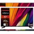 Produktbild: Telefunken Fernseher 43 Zoll Smart TV VIDAA (4K UHD, HDR Dolby Vision, HD+ 6 Monate, Triple-Tuner)