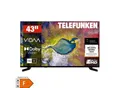 Produktbild: Telefunken D43U790B2CW Fernseher 43 Zoll Smart TV VIDAA (4K UHD, HDR Dolby Vision, HD+ 6 Monate, Triple-Tuner)