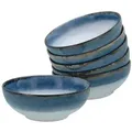Produktbild: CreaTable 21692 Cascade Smoothie Bowls Set Steinzeug, blau, 6-teilig (1 Set)