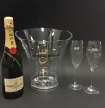 Produktbild: Moet Chandon Imperial Champagner Flasche 0,75l 12% Vol + 2 Moët Gläser + Kühler