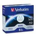 Produktbild: Verbatim 98913 M-DISC BD-R XL 100GB/1-4x , Jewelcase (5-Disc), blau