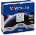 Produktbild: Verbatim Verbatim BD-R 100GB M-Disc Blu-ray 5 Stück Elektro-Kabel, CO2-neutraler Versand