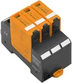 Produktbild: Weidmüller 2530640000 VPU PV II 3 1500 Überspannungsschutz-Ableiter steckbar Überspannungsschutz für: Photovoltaik-Anlage 20 kA