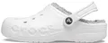Produktbild: Crocs Unisex Erwachsene Baya Lined Clog Clog, White/Light Grey, 42/43 EU