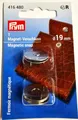 Produktbild: PRYM Magnet-Verschluß, 19mm, silberfarbig 416480
