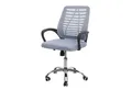Produktbild: PROREGAL® Bürostuhl Bürostuhl 97x60x57cm ergonomische Rückenlehne Netzbezug Textil Grau
