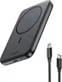Produktbild: UGREEN PB561 magnetische kabellose Powerbank 10.000mAh inkl. USB-C Kabel grau (25919)