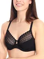 Produktbild: Sassa Damen BH Bügel 24790, Einfarbig, Gr. 90D, Schwarz (Schwarz 00500)