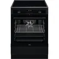 Produktbild: AEG CIB6499APB Standherd 60 cm mit Induktionskochfeld, Pyrolyse Selbstreinigung, schwarz, 940003122