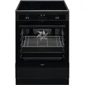 Produktbild: AEG CIB6499APB Standherd mit Induktions-Kochfeld 60 cm/Hob Hood/Pyrolyse – Selbstreinigung - Schwarz