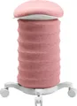 Produktbild: Topstar Sitness 4D mit Rollen rose/papyrus ergonomischer Sitzhocker, Aktivhocker gegen Rückenschmerzen