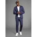 Produktbild: Bruno Banani Anzug Jersey (Sakko & Hose) elastische Qualität blau 50