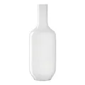 Produktbild: Leonardo Milano, Blumenvase aus weiss gefärbtem Glas, handgefertigte Glasvase in modernem Design, Höhe: 50 cm, 041648
