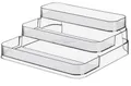 Produktbild: Acryl Gewürz Rack keine Versammlung klare 3-Tier Gewürz Flasche Regal Eitelke...