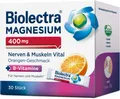 Produktbild: HERMES Arzneimittel GmbH Biolectra Magnesium 400 mg Nerven & Muskeln Vital 30 Beutel - 30 x 1.9 g Pellets 17604759